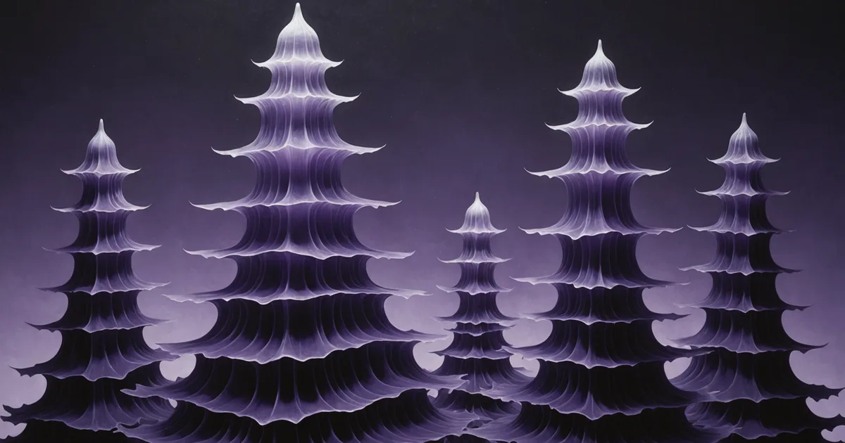 Abstract visualization of accumulating technical debt